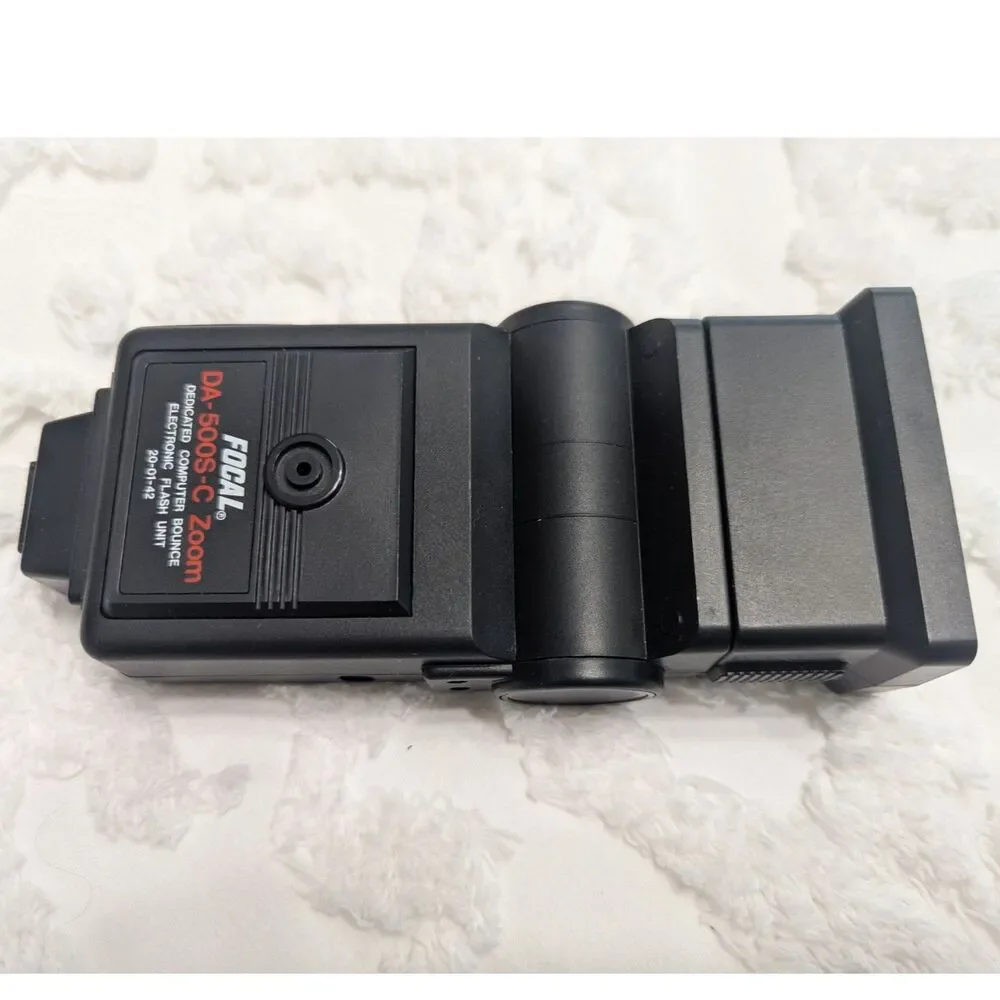 📸 Focal DA-500S-C Vintage Camera Flash Hot Shoe Unit w/ Box – Untested